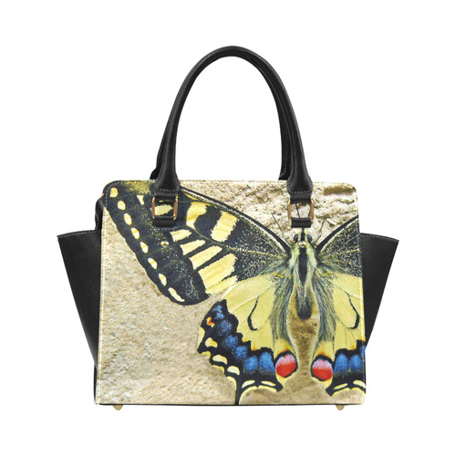 Swallowtail Butterfly Nature Beautiful Art Classic Shoulder Handbag (Model 1653)