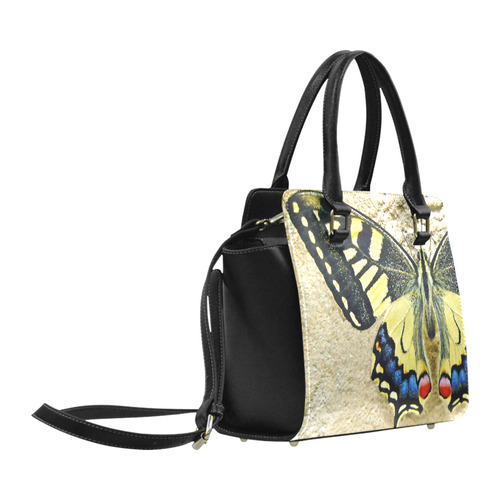 Swallowtail Butterfly Nature Beautiful Art Classic Shoulder Handbag (Model 1653)