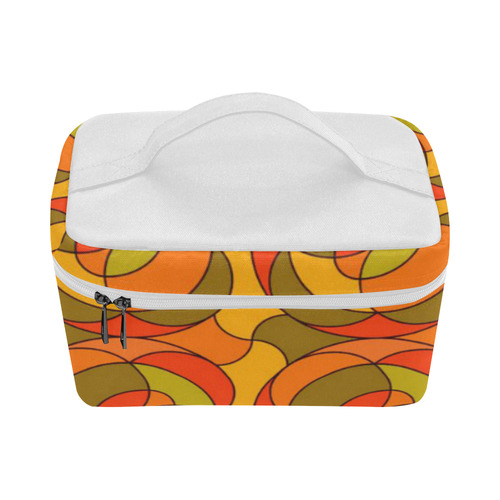 Retro Pattern 1973 H by JamColors Lunch Bag/Large (Model 1658)