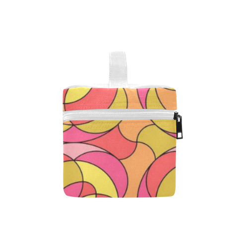 Retro Pattern 1973 E by JamColors Lunch Bag/Large (Model 1658)