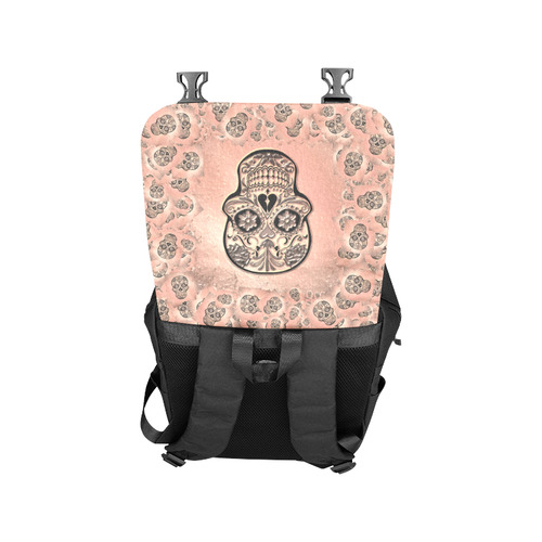 Skull20170245_by_JAMColors Casual Shoulders Backpack (Model 1623)