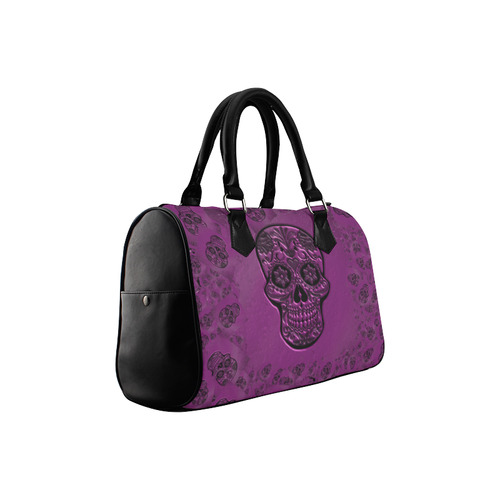 Skull20170229_by_JAMColors Boston Handbag (Model 1621)