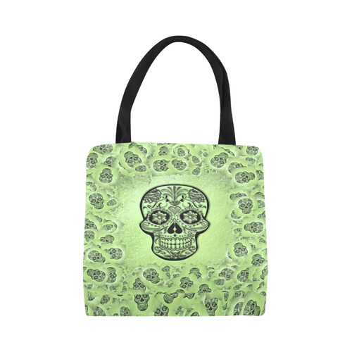 Skull20170235_by_JAMColors Canvas Tote Bag (Model 1657)