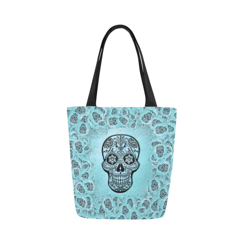 Skull20170238_by_JAMColors Canvas Tote Bag (Model 1657)