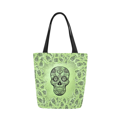 Skull20170235_by_JAMColors Canvas Tote Bag (Model 1657)