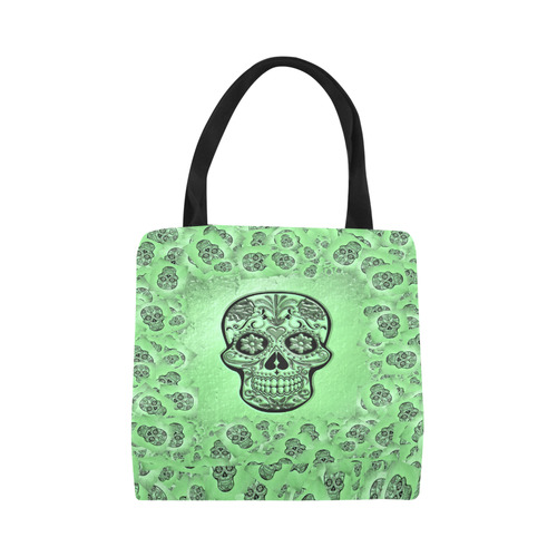 Skull20170236_by_JAMColors Canvas Tote Bag (Model 1657)