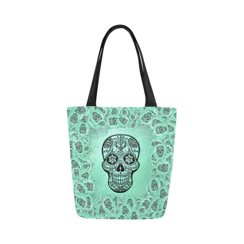 Skull20170237_by_JAMColors Canvas Tote Bag (Model 1657)