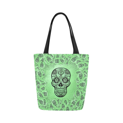 Skull20170236_by_JAMColors Canvas Tote Bag (Model 1657)