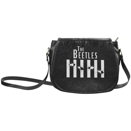 The Beetles on Abbey Road! Classic Saddle Bag/Small (Model 1648)