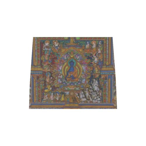 Awesome Thanka With The Holy Medicine Buddha Boston Handbag (Model 1621)