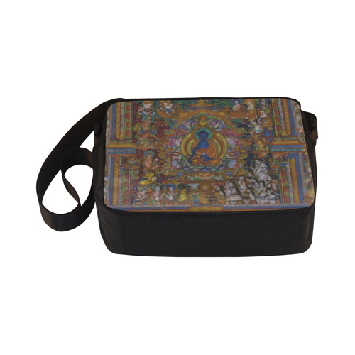 Awesome Thanka With The Holy Medicine Buddha Classic Cross-body Nylon Bags (Model 1632)