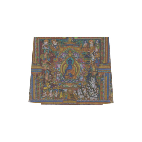Awesome Thanka With The Holy Medicine Buddha Euramerican Tote Bag/Small (Model 1655)