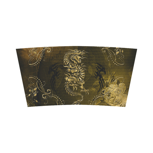 Wonderful chinese dragon in gold Bandeau Top