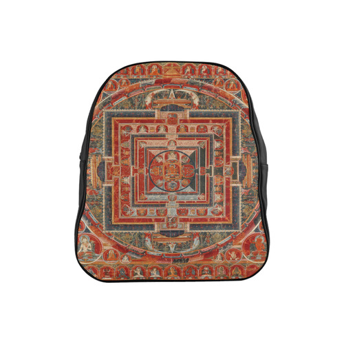 Mandala  of  Bodhisattva of Transcendent Wisdom School Backpack (Model 1601)(Small)