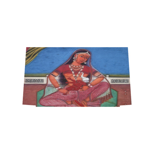 Deity Parvati with her Son Ganesha Euramerican Tote Bag/Large (Model 1656)