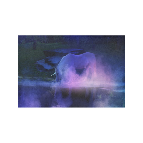 An Awesome Unicorn Beside A Magic Lake Placemat 12''x18''