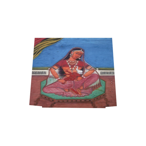 Deity Parvati with her Son Ganesha Euramerican Tote Bag/Small (Model 1655)