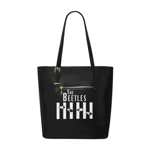 The Beetles on Abbey Road! Euramerican Tote Bag/Small (Model 1655)