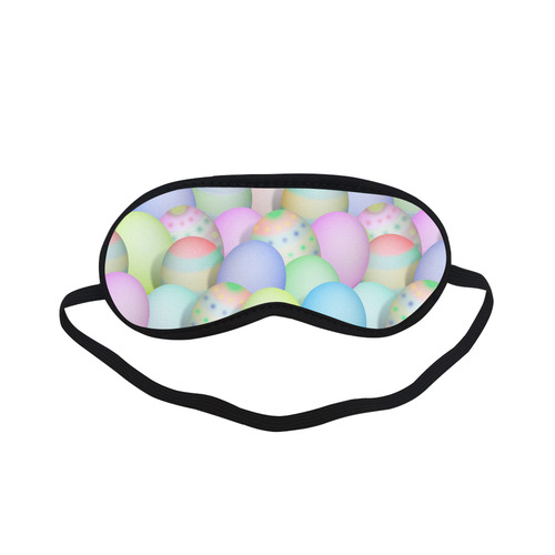 Pastel Colored Easter Eggs Sleeping Mask