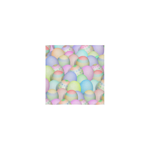 Pastel Colored Easter Eggs Square Towel 13“x13”