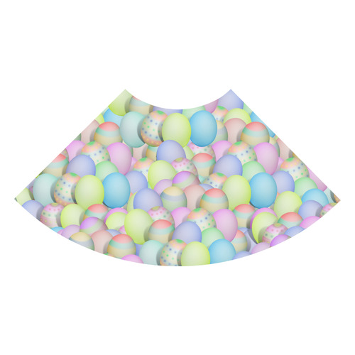 Pastel Colored Easter Eggs 3/4 Sleeve Sundress (D23)