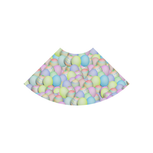 Pastel Colored Easter Eggs Atalanta Casual Sundress(Model D04)
