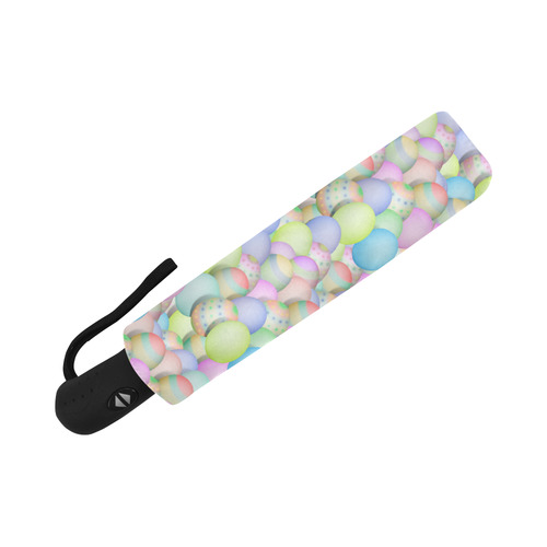 Pastel Colored Easter Eggs Auto-Foldable Umbrella (Model U04)