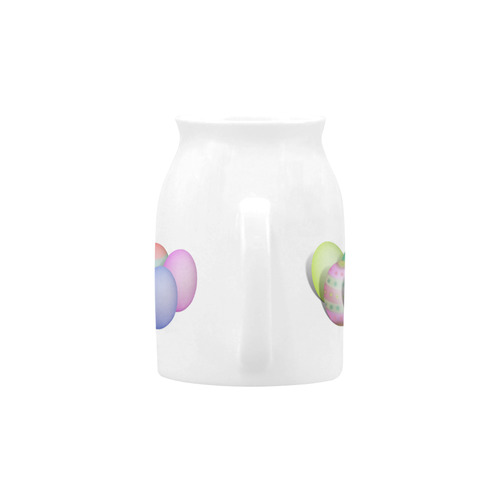 Pastel Colored Easter Eggs Milk Cup (Small) 300ml