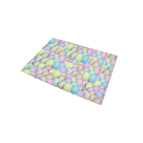 Pastel Colored Easter Eggs Area Rug 5'x3'3''