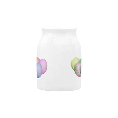 Pastel Colored Easter Eggs Milk Cup (Small) 300ml