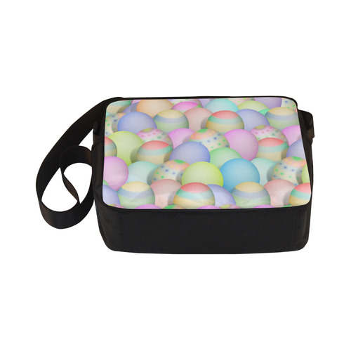 Pastel Colored Easter Eggs Classic Cross-body Nylon Bags (Model 1632)