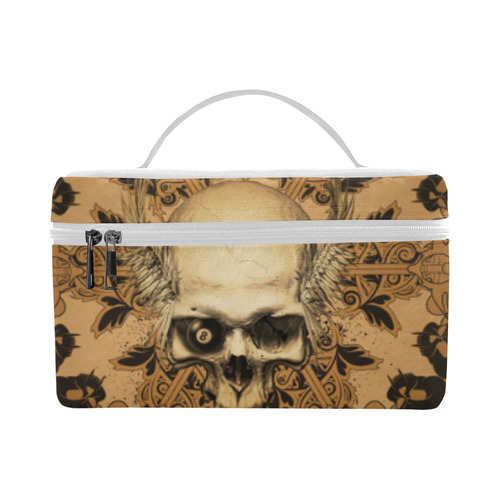 Skull with skull mandala on the background Lunch Bag/Large (Model 1658)