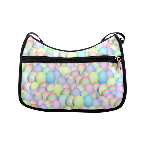 Pastel Colored Easter Eggs Crossbody Bags (Model 1616)
