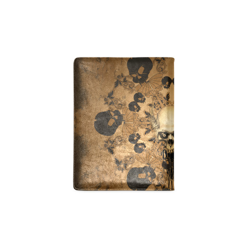 Skull with skull mandala on the background Custom NoteBook B5
