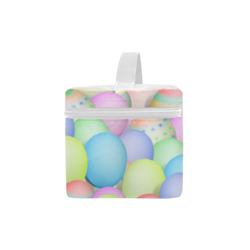 Pastel Colored Easter Eggs Cosmetic Bag/Large (Model 1658)