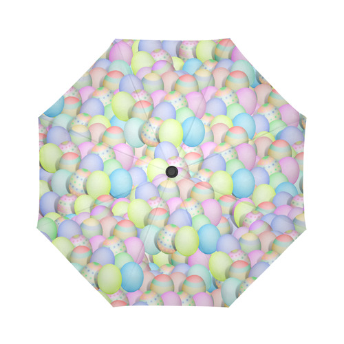 Pastel Colored Easter Eggs Auto-Foldable Umbrella (Model U04)