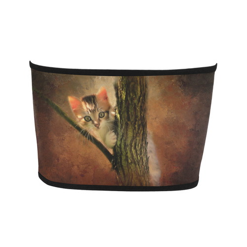 Little cute kitten on a tree Bandeau Top