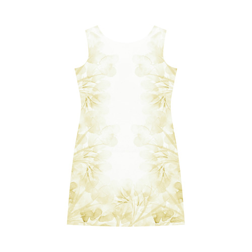 flowers in the wind offwhite Round Collar Dress (D22)