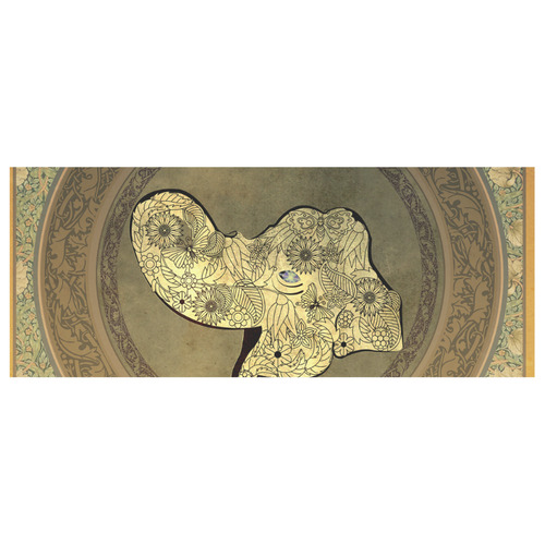 Mandala of cute elephant Custom Morphing Mug