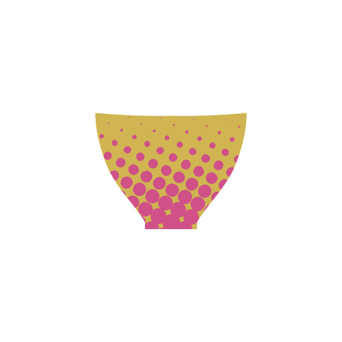 Bikini - Pink Meets Yellow Custom Bikini Swimsuit