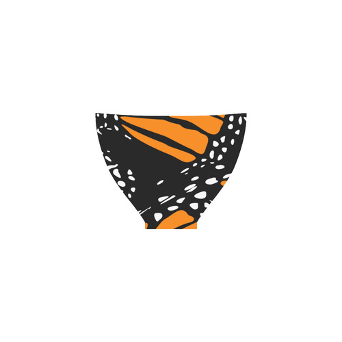 Bikini - Monarch, Black & Orange Custom Bikini Swimsuit