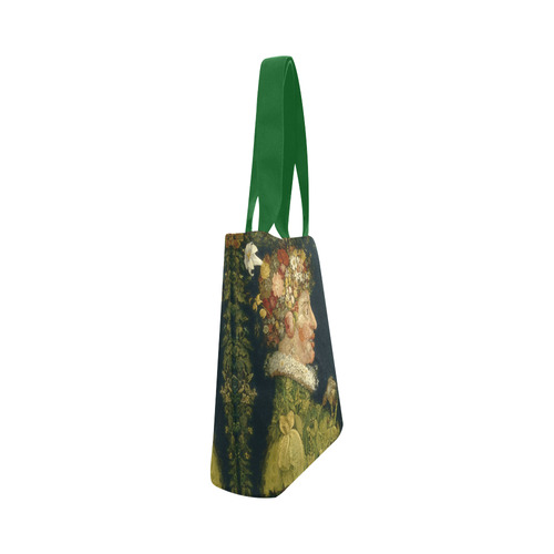 Awesome Painting Spring  from Guiseppe Arcimboldo Canvas Tote Bag (Model 1657)