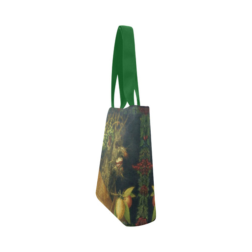 Awesome Painting Winter from Guiseppe Arcimboldo Canvas Tote Bag (Model 1657)