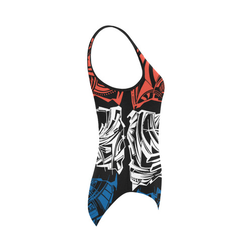 France Vest One Piece Swimsuit (Model S04)