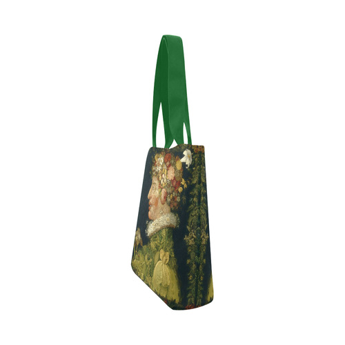 Awesome Painting Spring  from Guiseppe Arcimboldo Canvas Tote Bag (Model 1657)