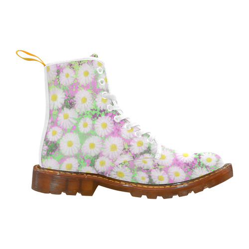 Daisies. Inspired by the Magic Island of Gotland. Martin Boots For Women Model 1203H