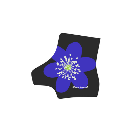 Blue Anemone Hepatica (big). Inspired by the Magic Island of Gotland. Martin Boots For Women Model 1203H