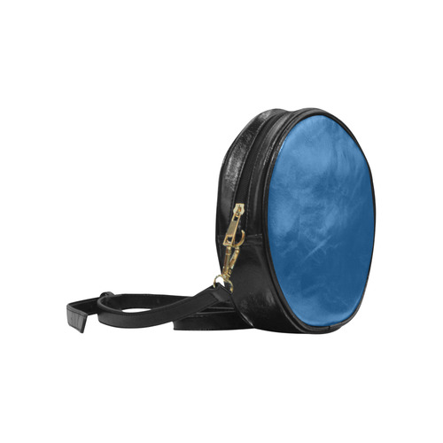 Blueberry Blue Round Sling Bag (Model 1647)