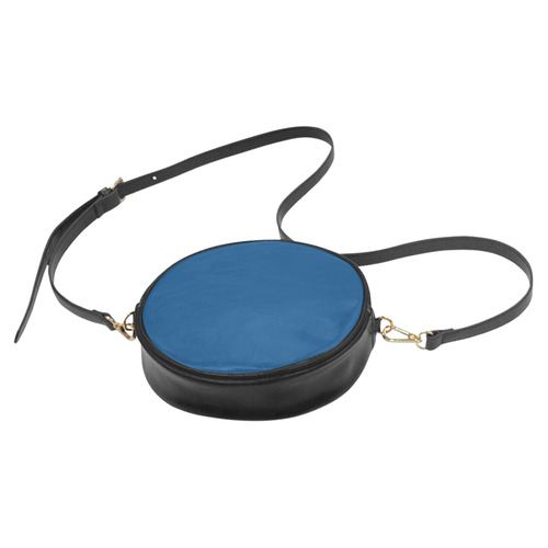 Blueberry Blue Round Sling Bag (Model 1647)