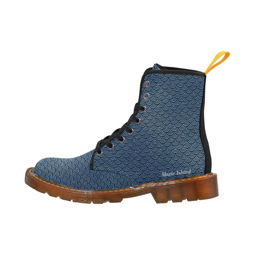 Blue Fish. Inspired by the Magic Island of Gotland. Martin Boots For Men Model 1203H